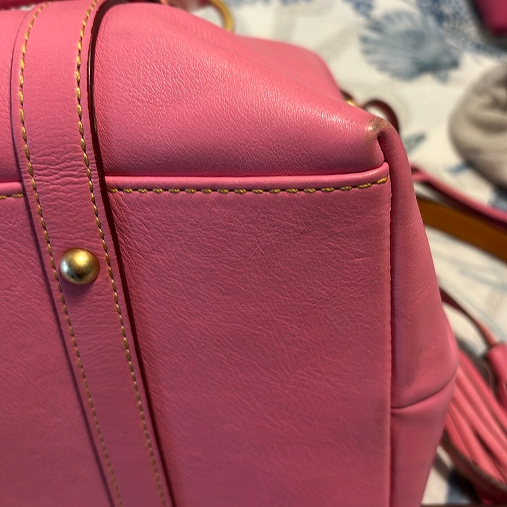 Dooney & Bourke Florentine satchel pink - Picture 2 of 11